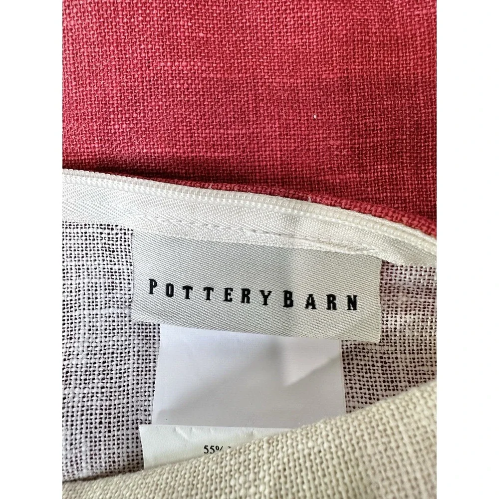 2 Pottery Barn American Flag Pillow Covers 24